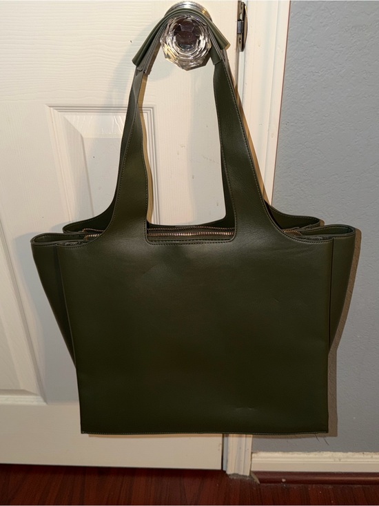 a new day Handbags - a new day Olive Green Structured Tote